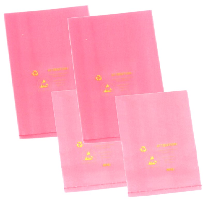 CONF. 100 BUSTE ANTI ESD ROSA 410X510MM